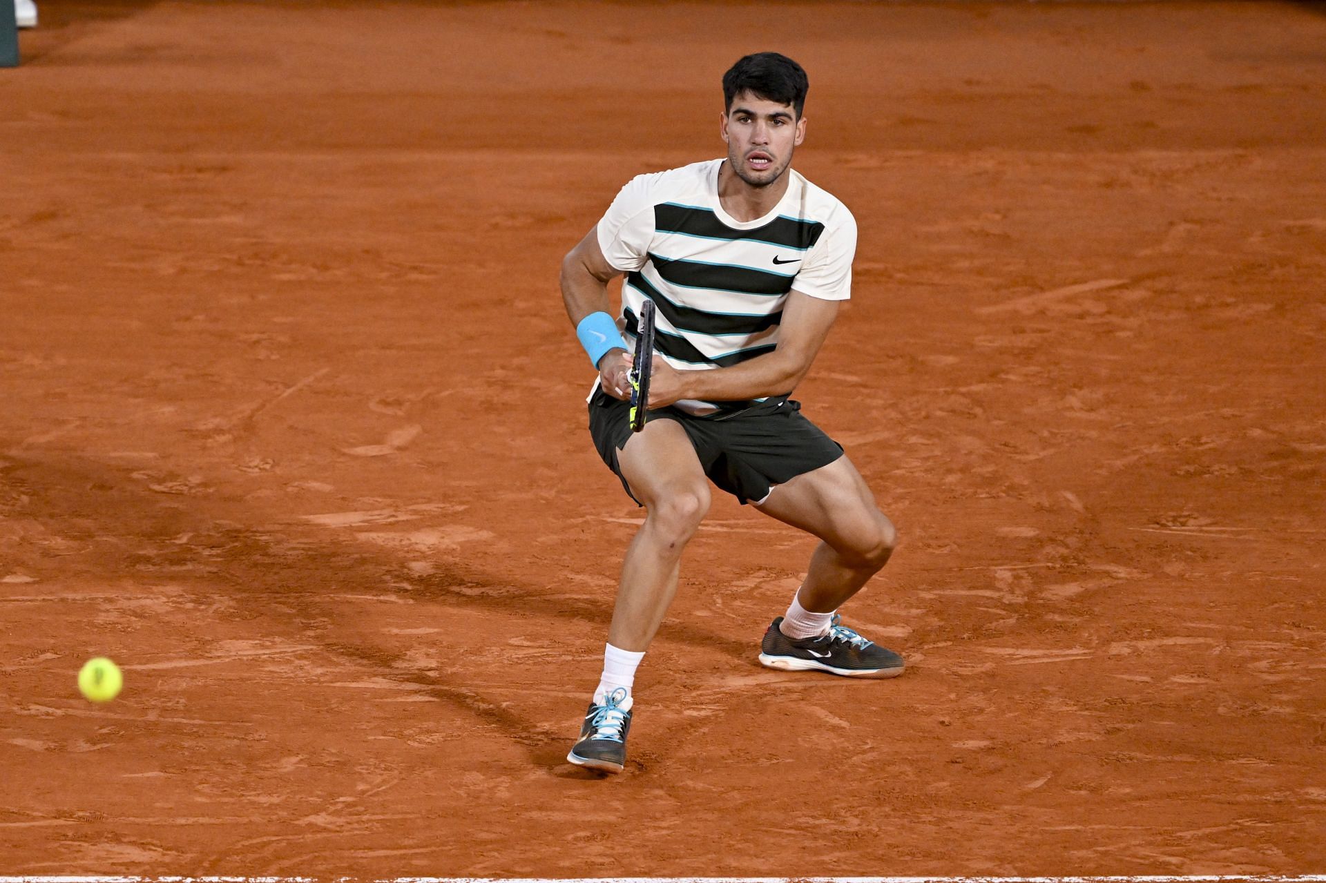 Carlos Alcaraz at the 2025 French Open - Day Ten - Source: Getty